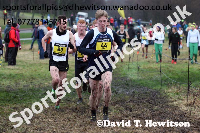 Celtic Nations senior and junior mens Great Edinburgh Cross Country. Photo: David T. Hewitson/Sports for All Pics